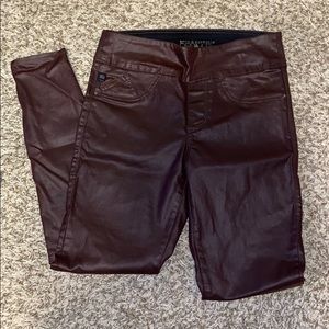 Dark Brown Leather Pants